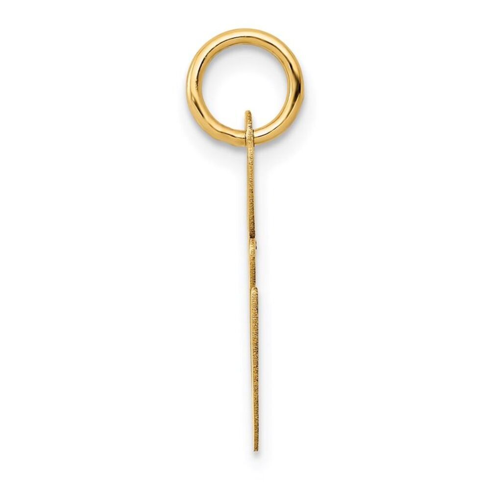 Kazi Luxury 14k Yellow Gold Medium Fancy Script L… - image 2